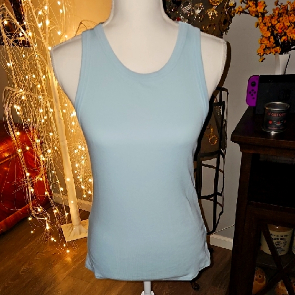 A New Day Women's Light Blue Tank Top, sz X-Large!